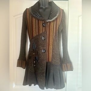 NWOT! Bohemian Textured Sweater